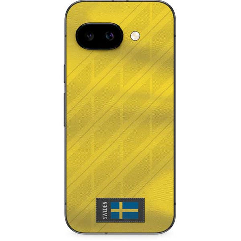 Sweden Soccer Flag Google Pixel 9a Skin